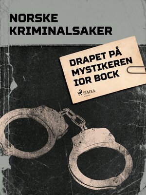 cover image of Drapet på mystikeren Ior Bock